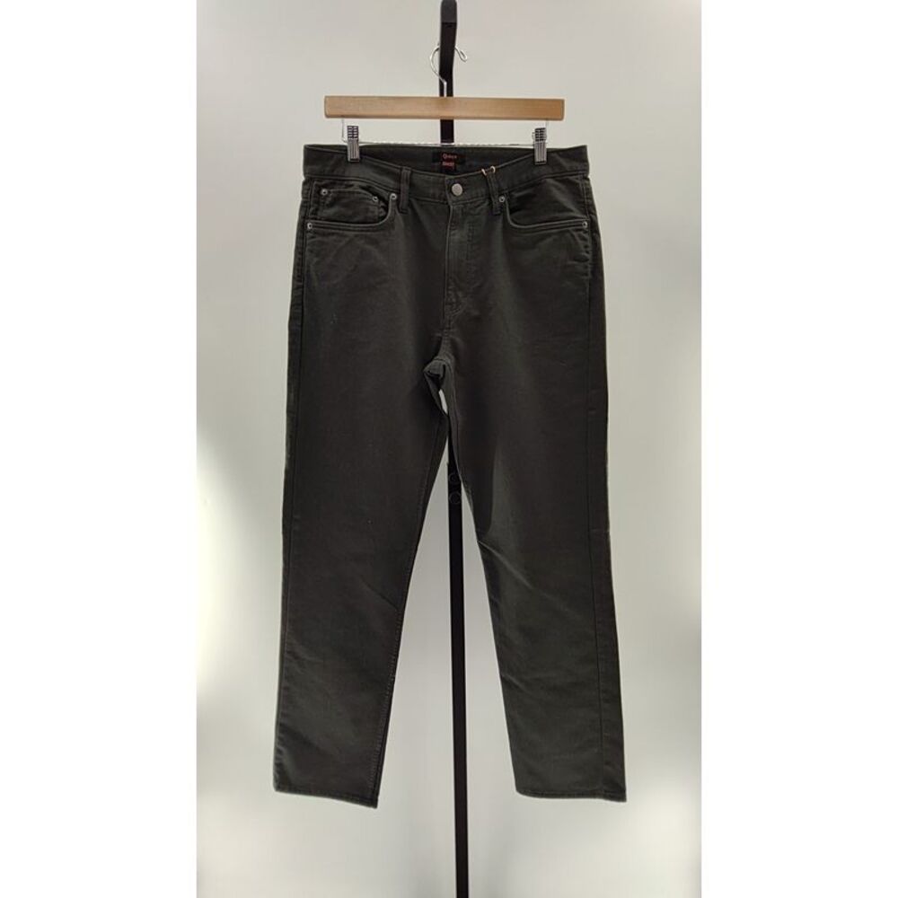 Quince Men Comfort Stretch Traveler 5Pocket Pants Straight Dark Charcoal 33